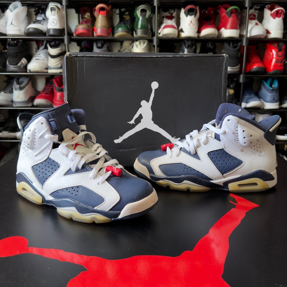 2012 Air Jordan 6 Retro ‘Olympic London’ Size 8 Mens